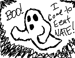 A Ghost who wants to eat Nate